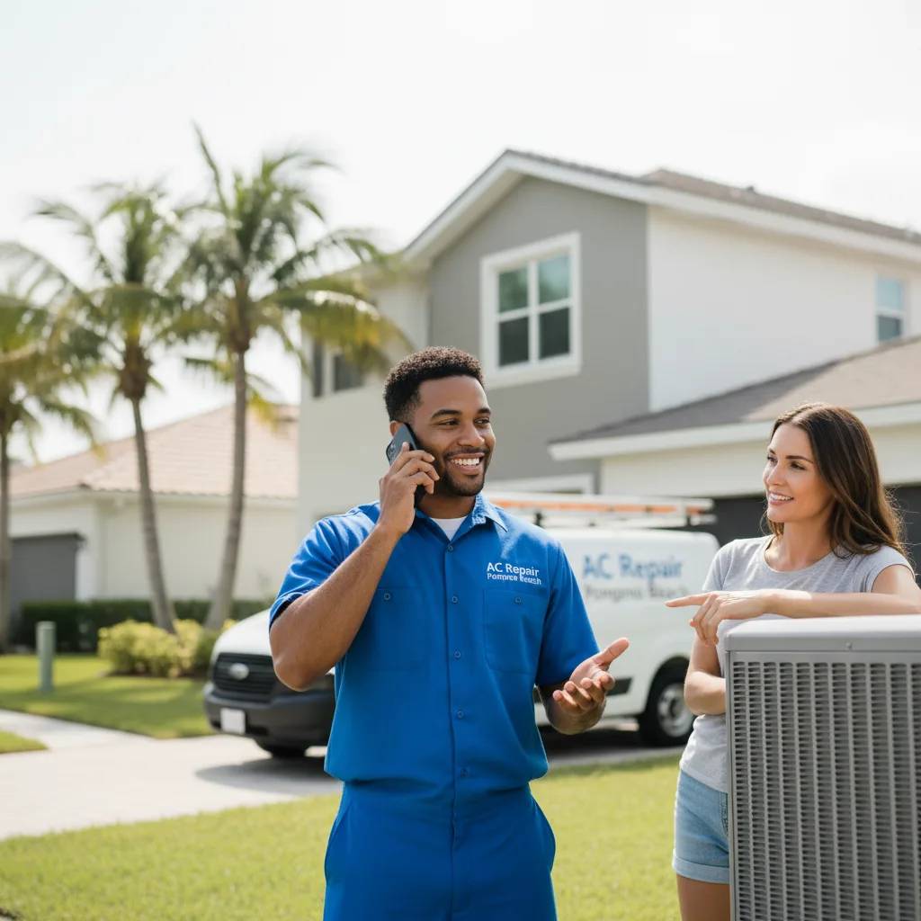 AC Repair Pompano Beach customer support in Carleton